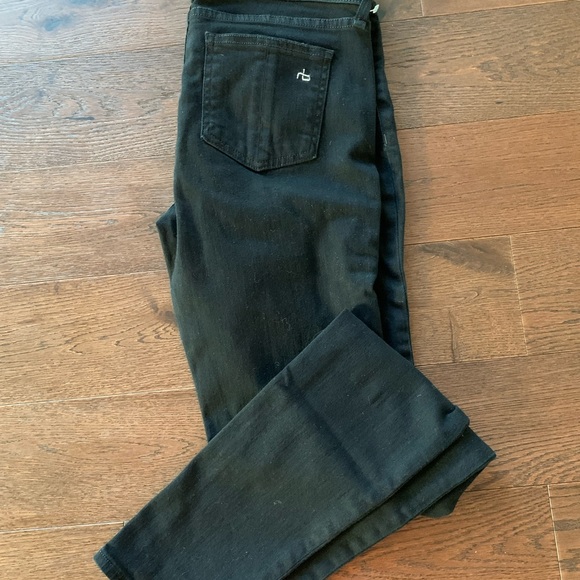 Rag & Bone skinny Jean in coal - Picture 2 of 9